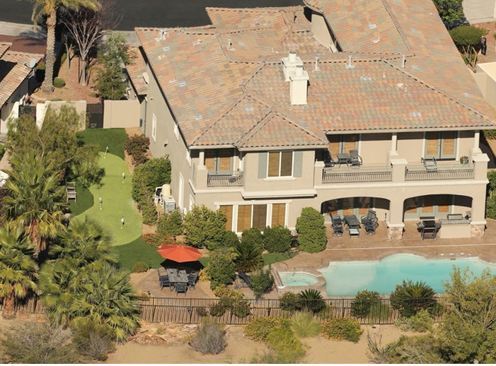 O.J. Simpson is Living Large in a Massive House in a Las Vegas Gated Community